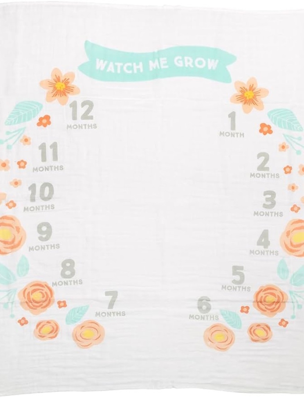 Baby Months Milestone Blanket